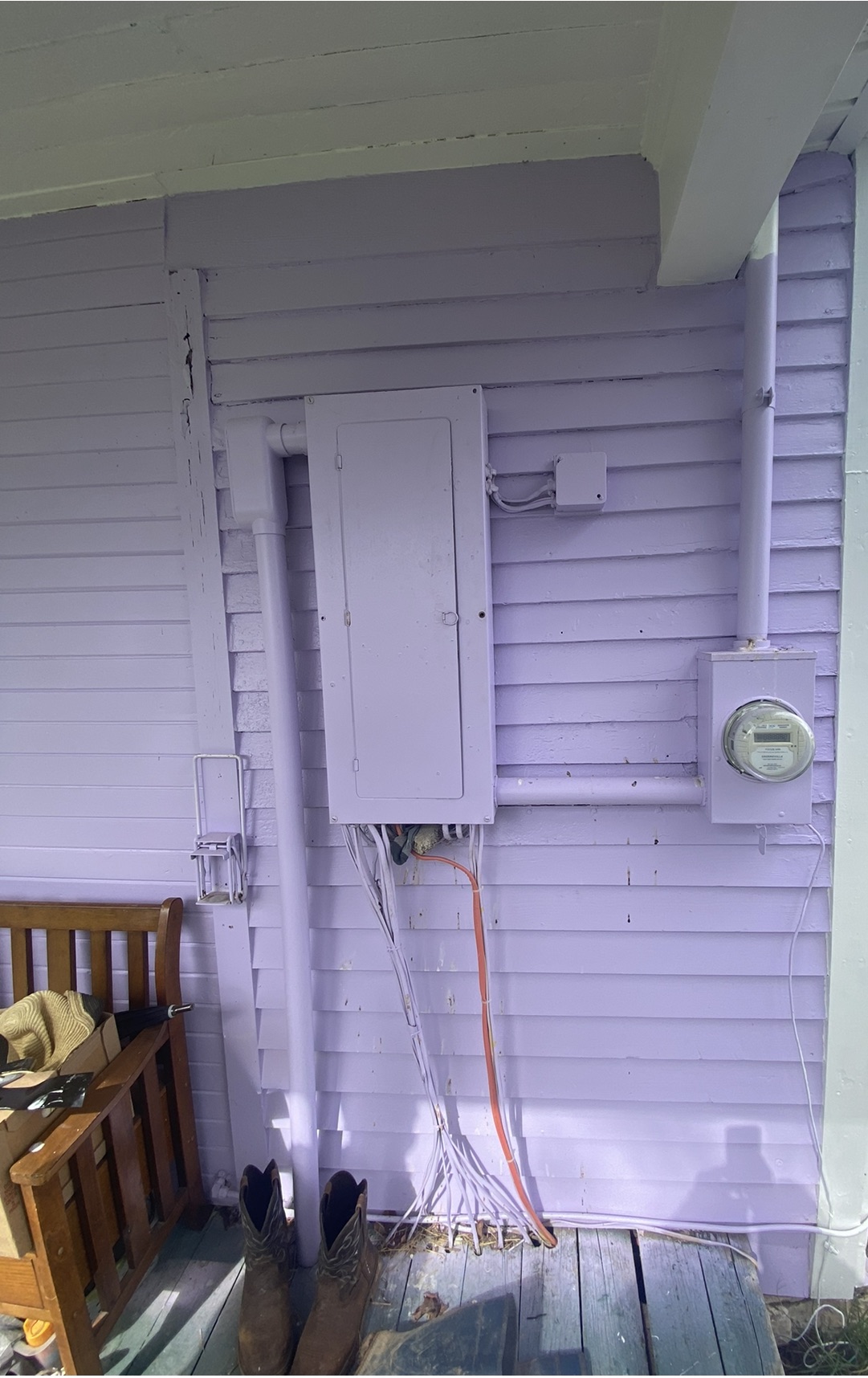 Electrical panel change and relocation in Greeneville, TN